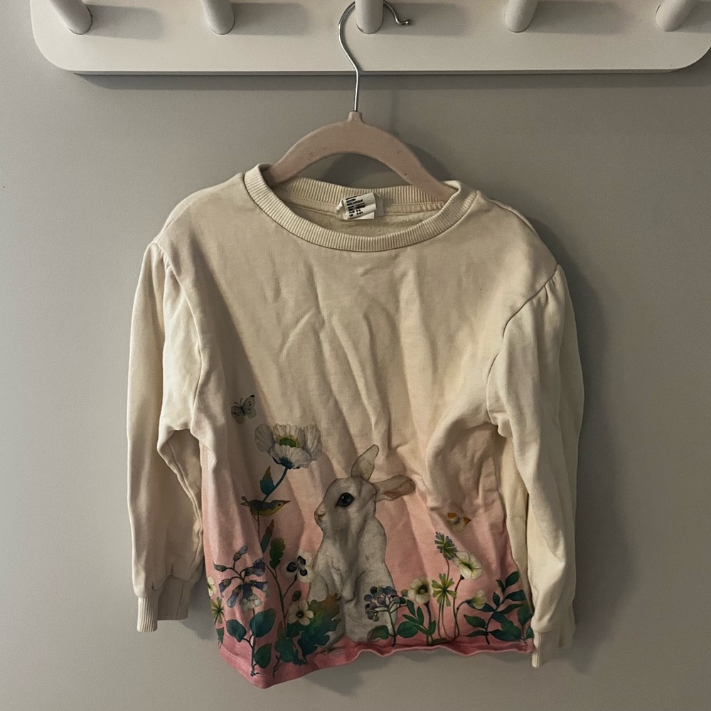 H&M bunny sweateshirt